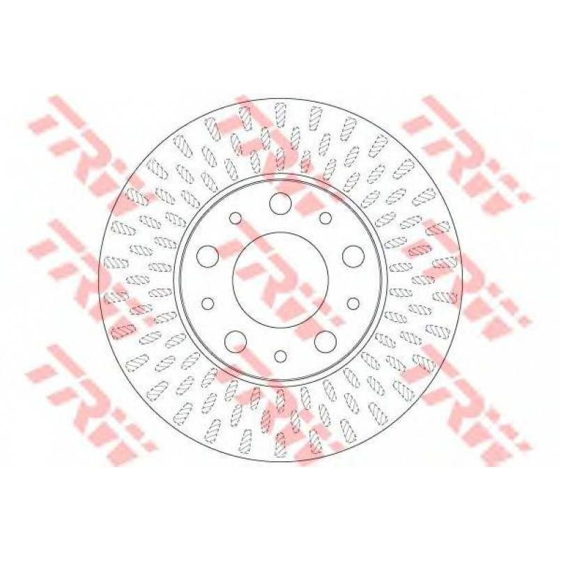 DF4771S  TRW - Гальмівний диск — фото товара №1