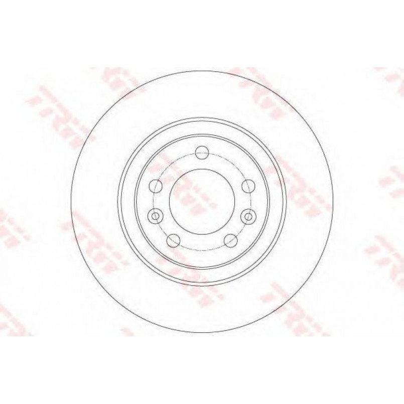 DF6134  TRW - Гальмівний диск — фото товара №1