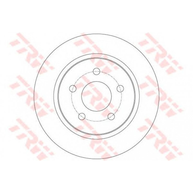 DF6139  TRW - Гальмівний диск — фото товара №2