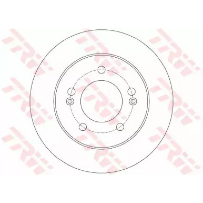 DF6144  TRW - Гальмівний диск — фото товара №2