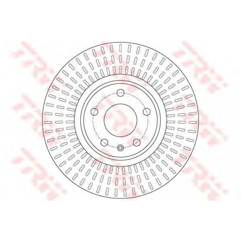 DF6148  TRW - Гальмівний диск — фото товара №1