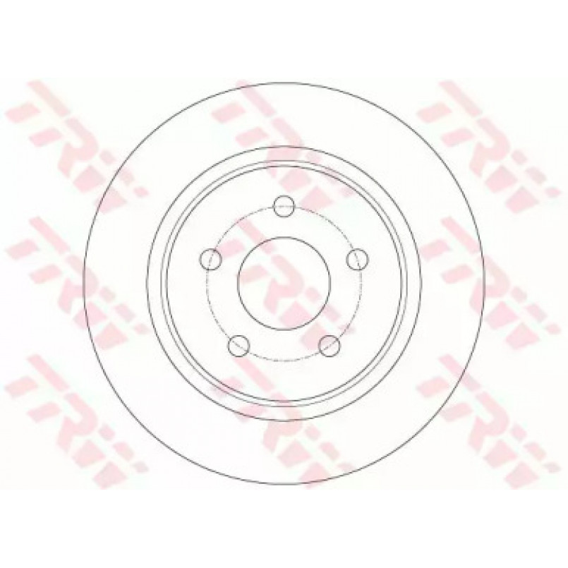 DF6150  TRW - Гальмівний диск — фото товара №2