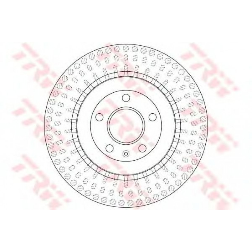 DF6175S  TRW - Гальмівний диск — фото товара №1