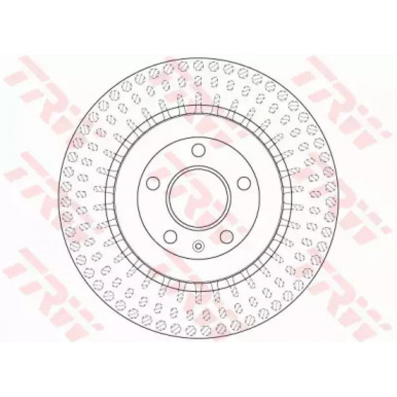 DF6175S  TRW - Гальмівний диск — фото товара №2