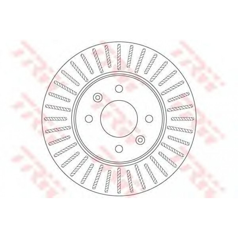 DF6198  TRW - Гальмівний диск — фото товара №1