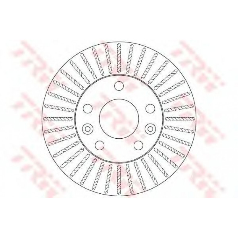DF6200  TRW - Гальмівний диск — фото товара №1