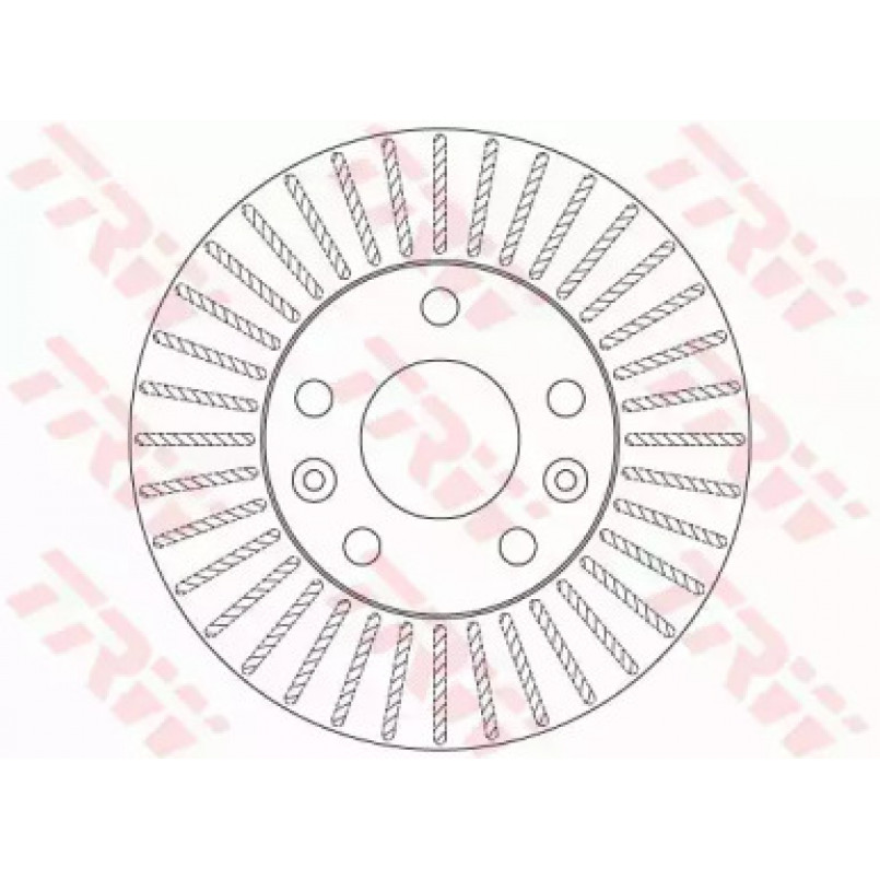 DF6200  TRW - Гальмівний диск — фото товара №2