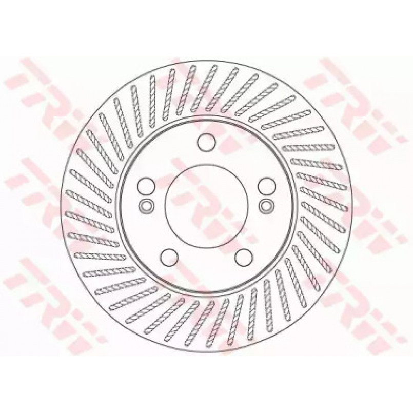 DF6205  TRW - Гальмівний диск — фото товара №2