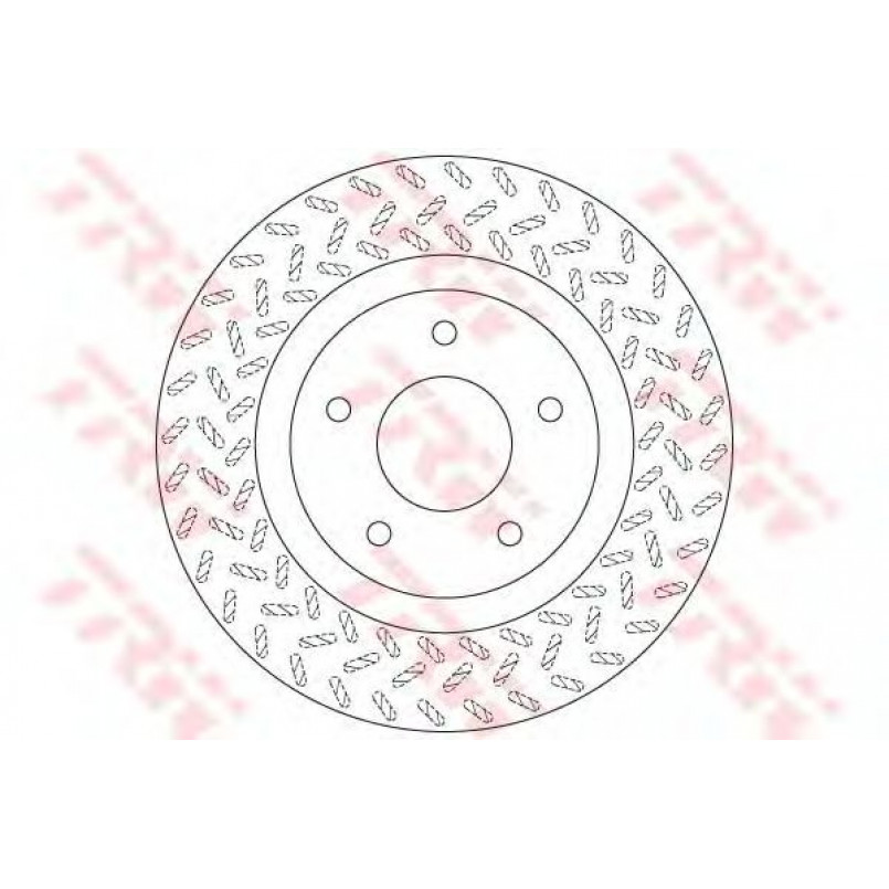 DF6206  TRW - Гальмівний диск — фото товара №1