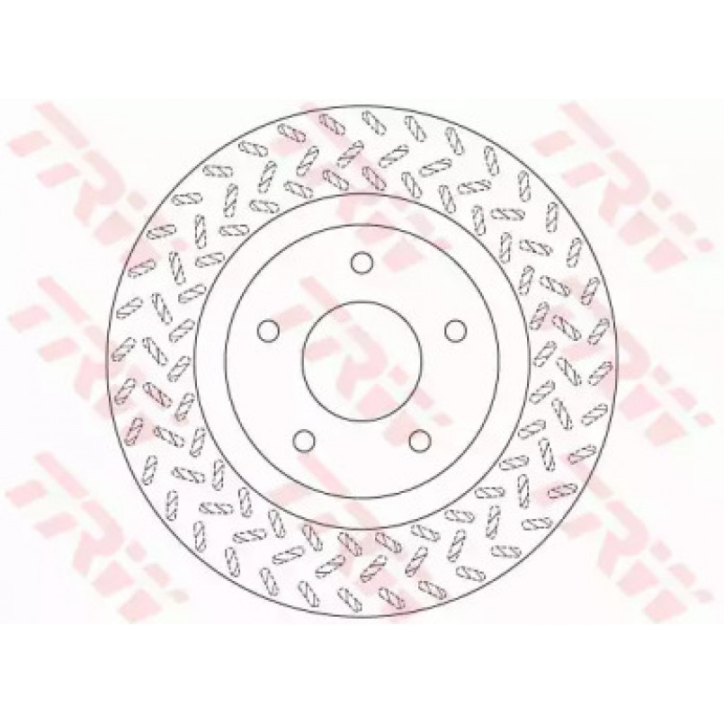 DF6206  TRW - Гальмівний диск — фото товара №2