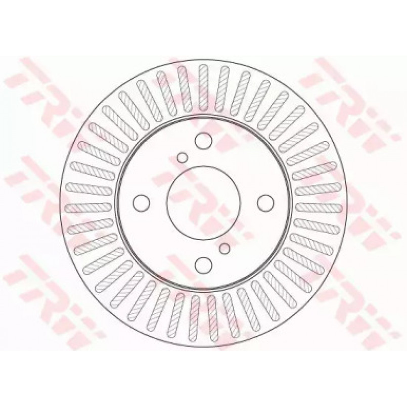 DF6214  TRW - Гальмівний диск — фото товара №2