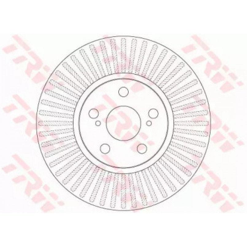 DF6234  TRW - Гальмівний диск — фото товара №2