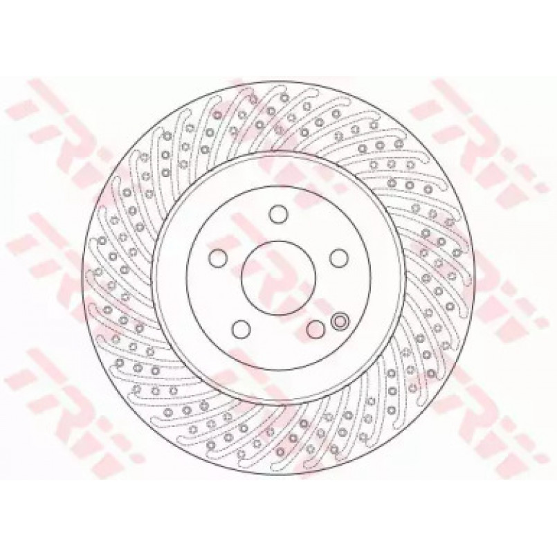 DF6242S  TRW - Гальмівний диск — фото товара №2