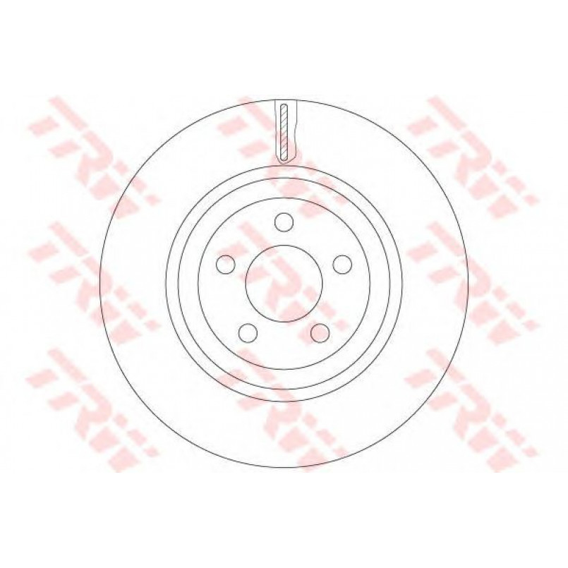 DF6244S  TRW - Гальмівний диск — фото товара №1