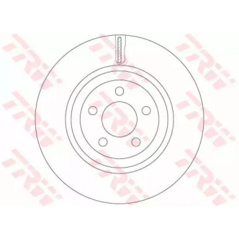 DF6244S  TRW - Гальмівний диск — фото товара №2
