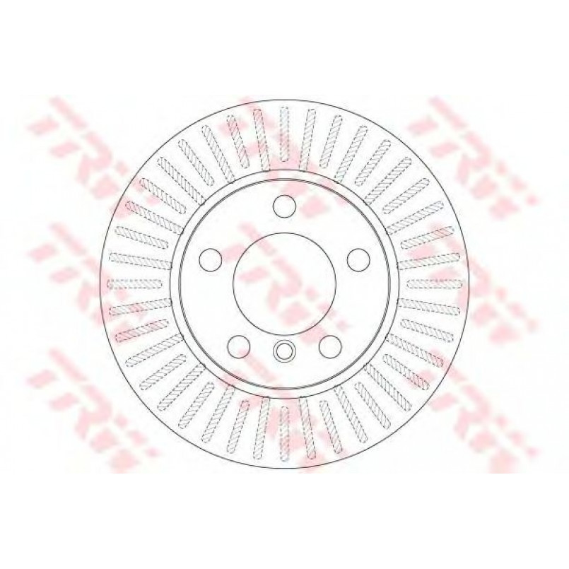 DF6255  TRW - Гальмівний диск — фото товара №1