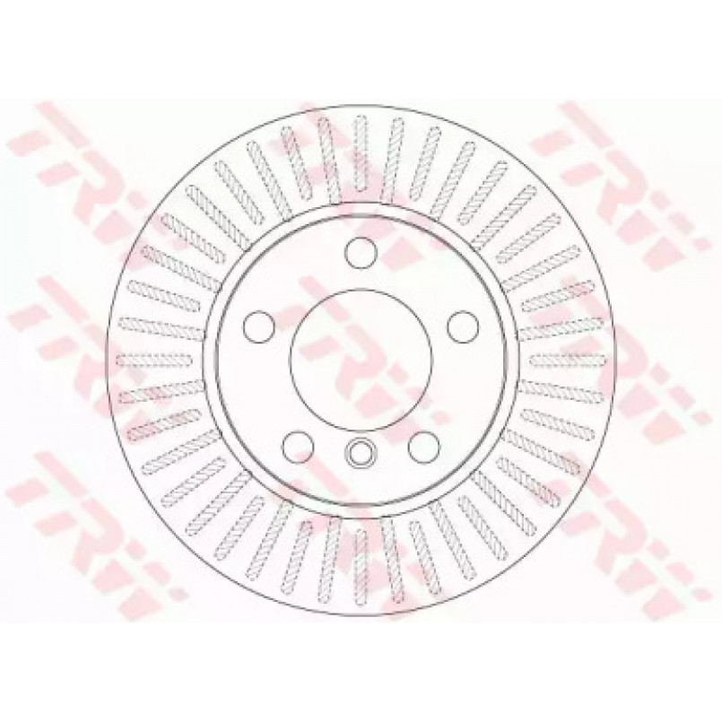 DF6255  TRW - Гальмівний диск — фото товара №2