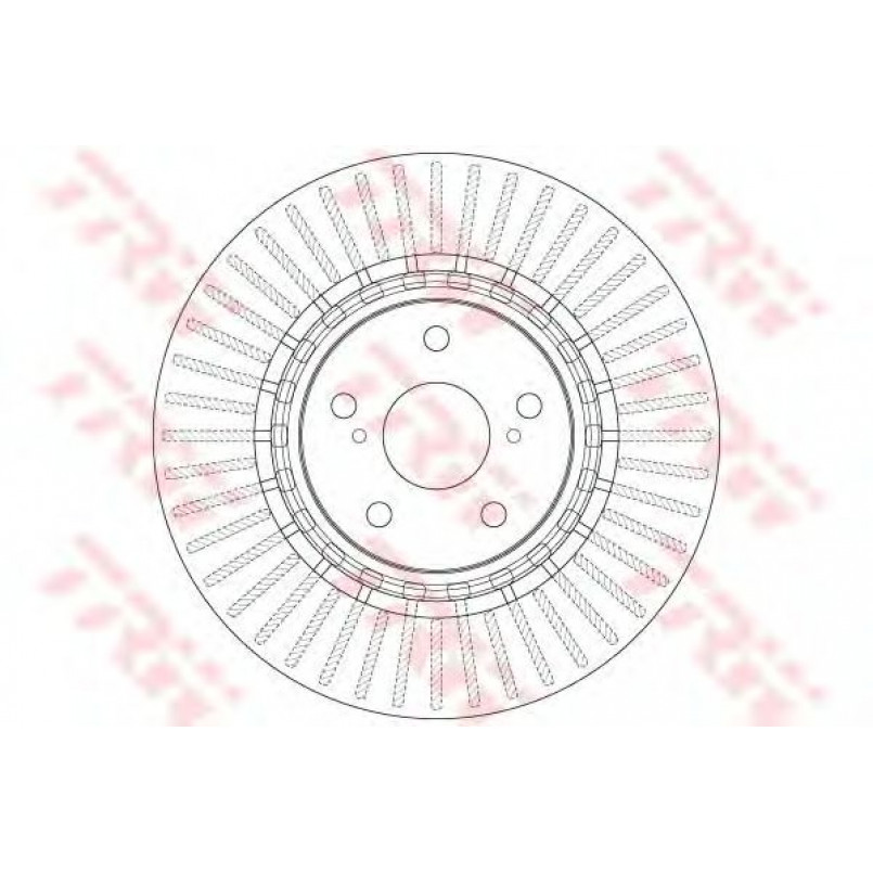 DF6265  TRW - Гальмівний диск — фото товара №1