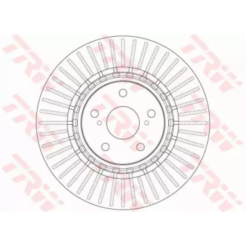 DF6265  TRW - Гальмівний диск — фото товара №2