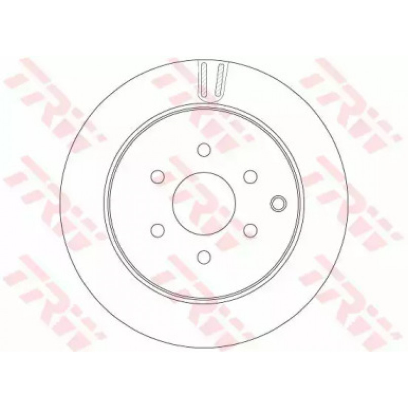 DF6289  TRW - Гальмівний диск — фото товара №2