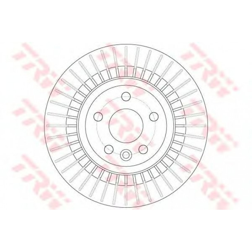 DF6308  TRW - Гальмівний диск — фото товара №1