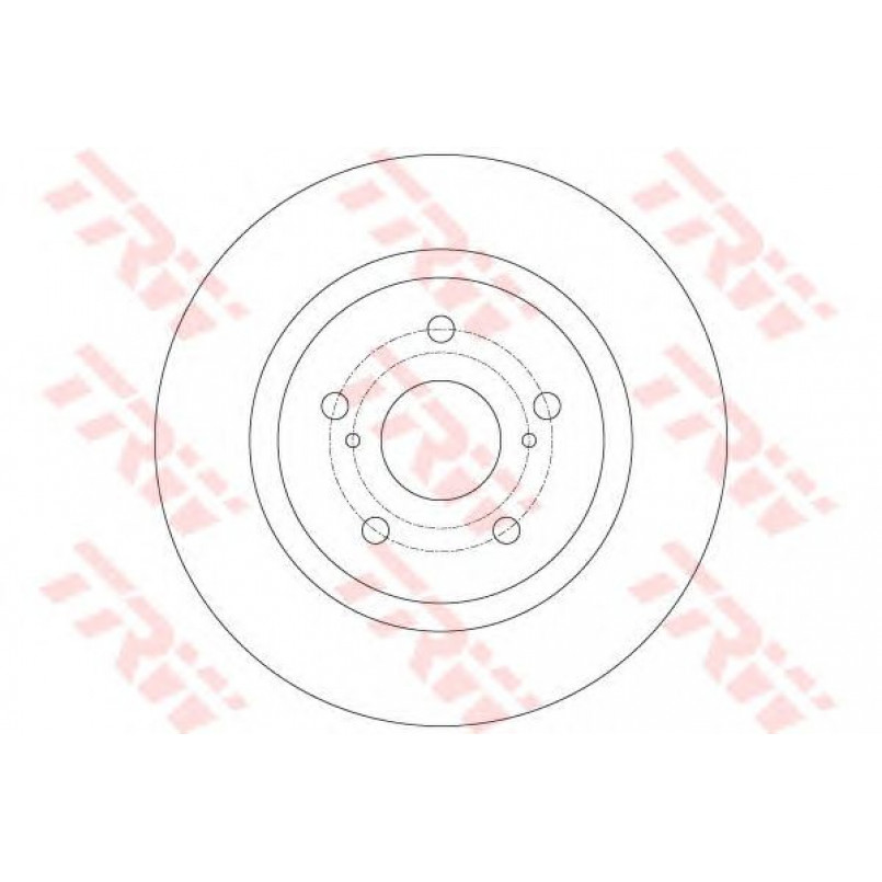 DF6324  TRW - Гальмівний диск — фото товара №1