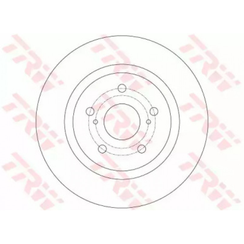 DF6324  TRW - Гальмівний диск — фото товара №2