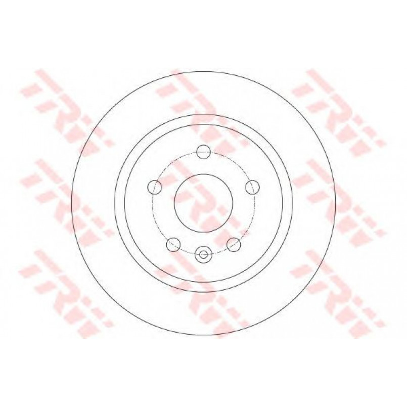 DF6340  TRW - Гальмівний диск — фото товара №1