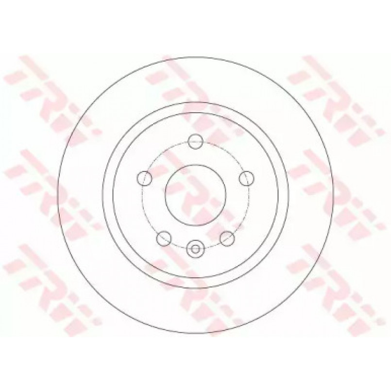 DF6340  TRW - Гальмівний диск — фото товара №2