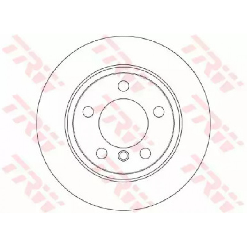 DF6353  TRW - Гальмівний диск — фото товара №2