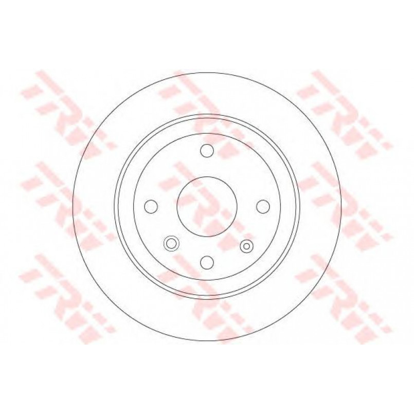 DF6360  TRW - Гальмівний диск — фото товара №1