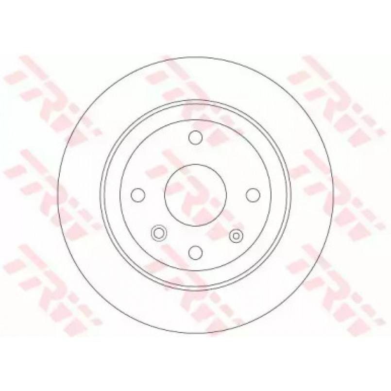 DF6360  TRW - Гальмівний диск — фото товара №2