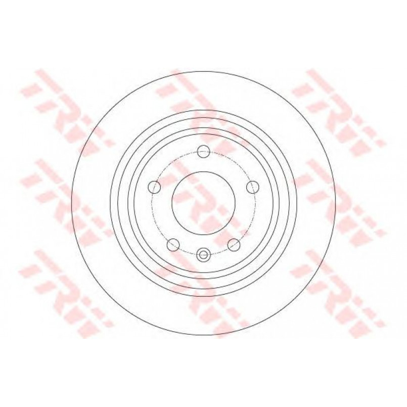 DF6363  TRW - Гальмівний диск — фото товара №1