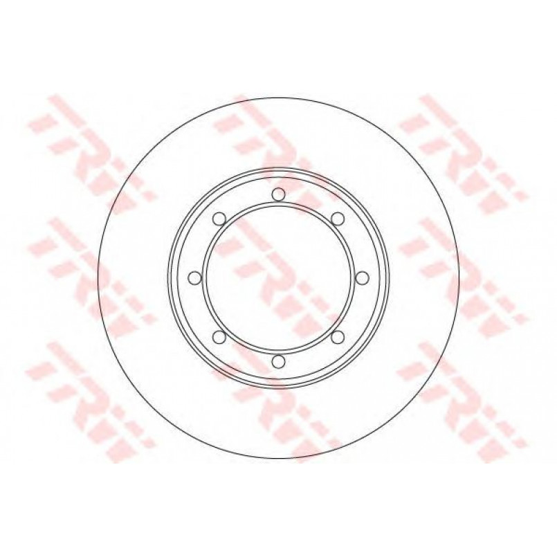 DF6372  TRW - Гальмівний диск — фото товара №1