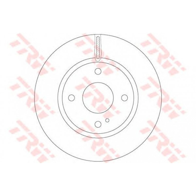 DF6399  TRW - Гальмівний диск — фото товара №1