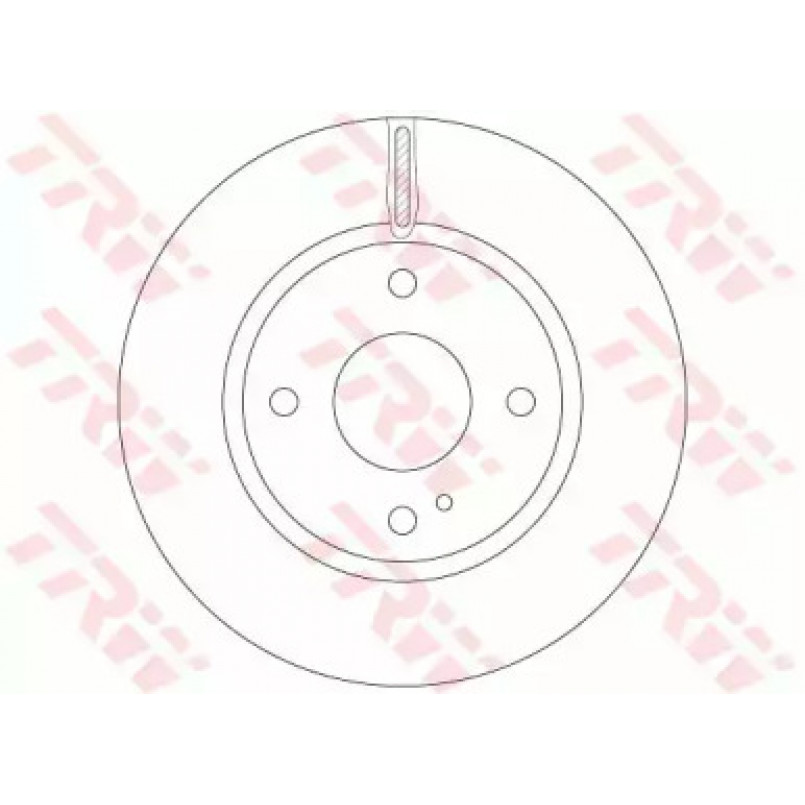 DF6399  TRW - Гальмівний диск — фото товара №2