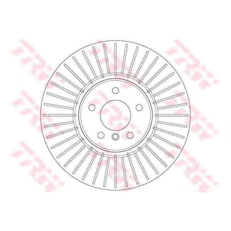 DF6408S  TRW - Гальмівний диск — фото товара №1