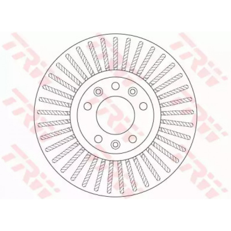 DF6419  TRW - Гальмівний диск — фото товара №2