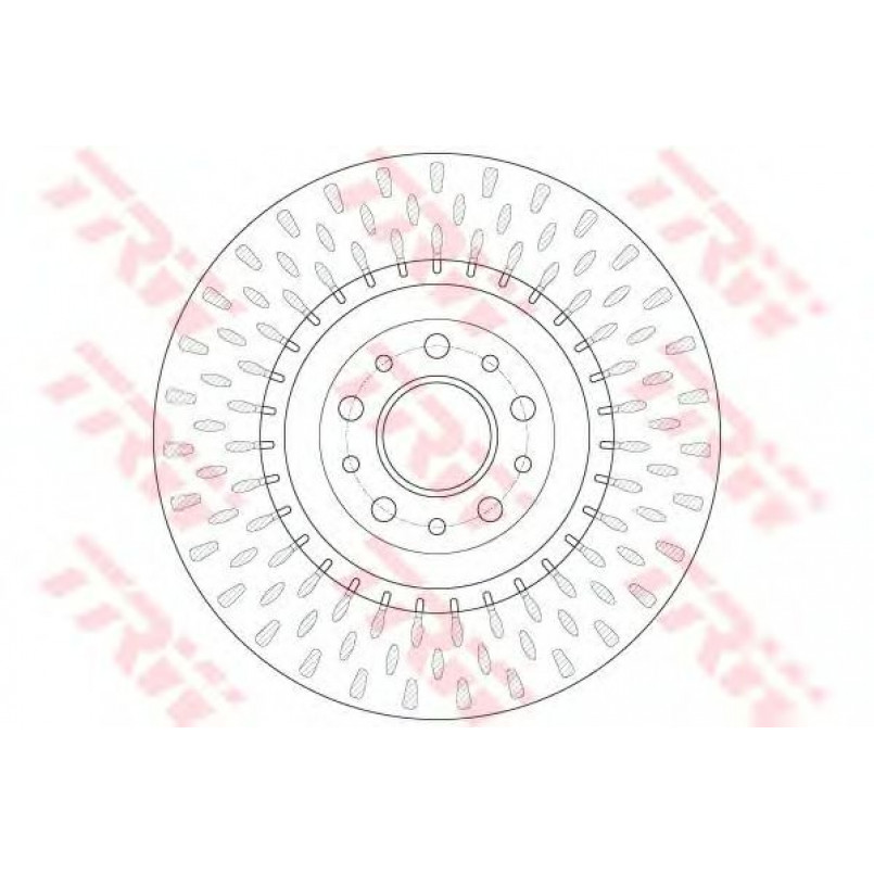 DF6424  TRW - Гальмівний диск — фото товара №1
