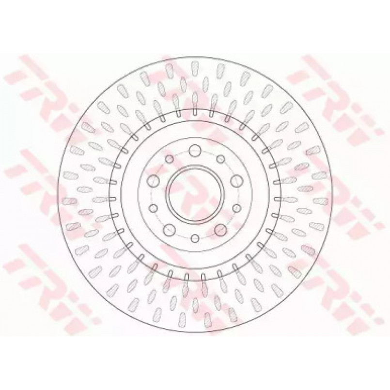 DF6424  TRW - Гальмівний диск — фото товара №2