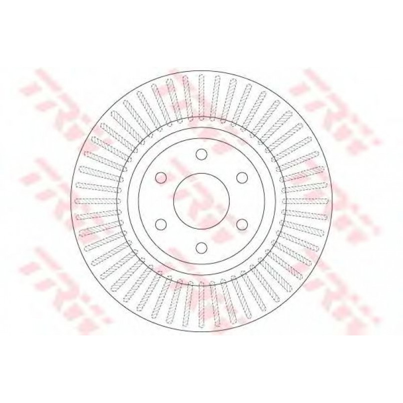 DF6425  TRW - Гальмівний диск — фото товара №1