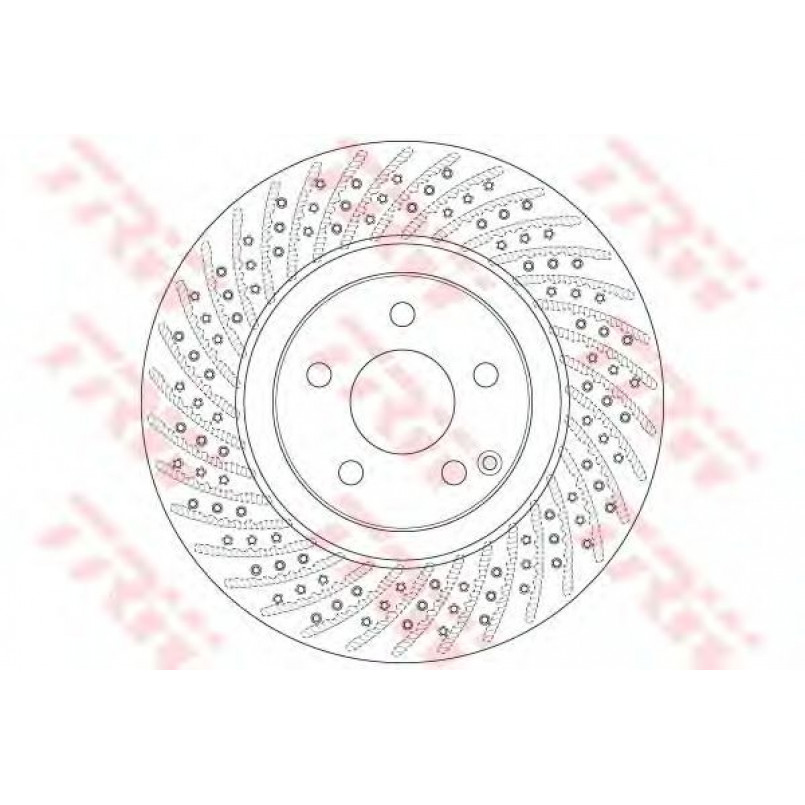 DF6433S  TRW - Гальмівний диск — фото товара №1