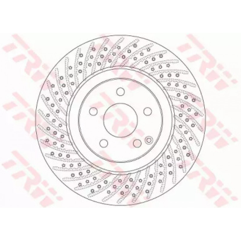 DF6433S  TRW - Гальмівний диск — фото товара №2