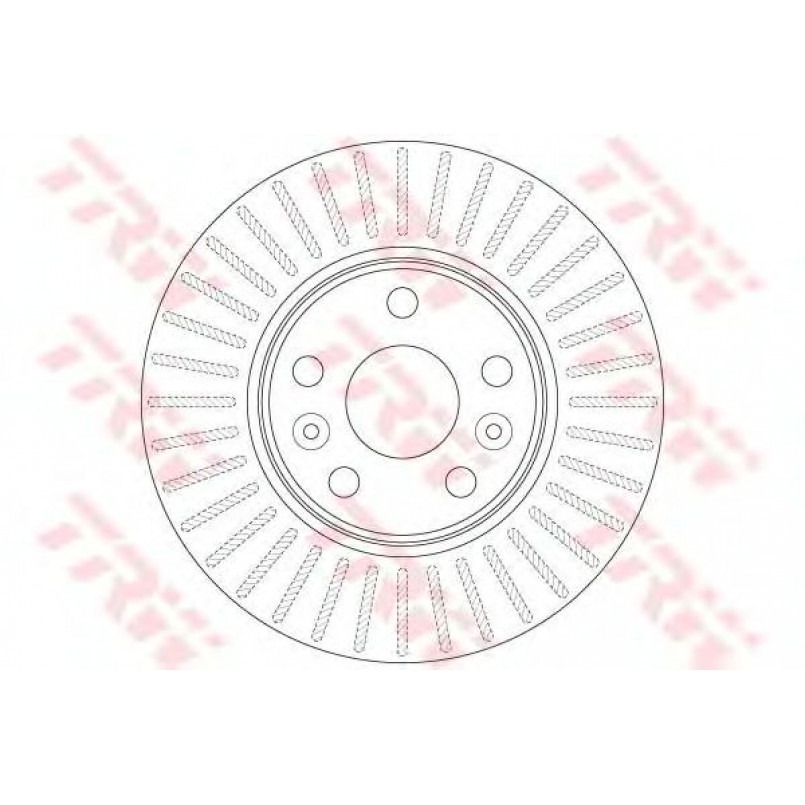 DF6448  TRW - Гальмівний диск — фото товара №1