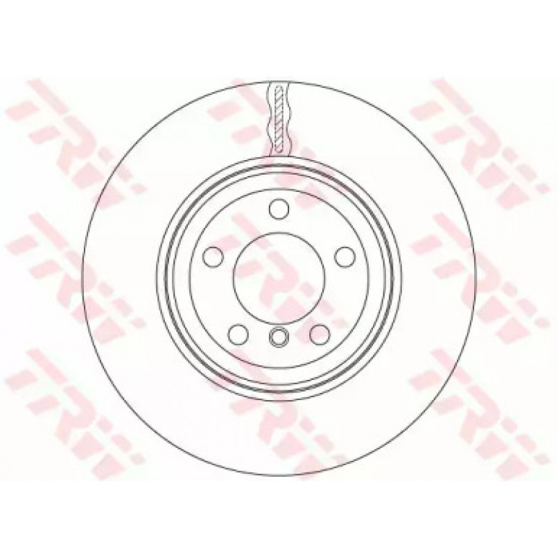 DF6471  TRW - Гальмівний диск — фото товара №2