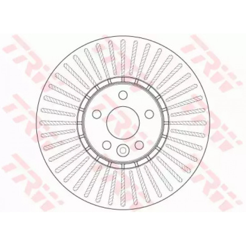 DF6472S  TRW - Гальмівний диск — фото товара №2