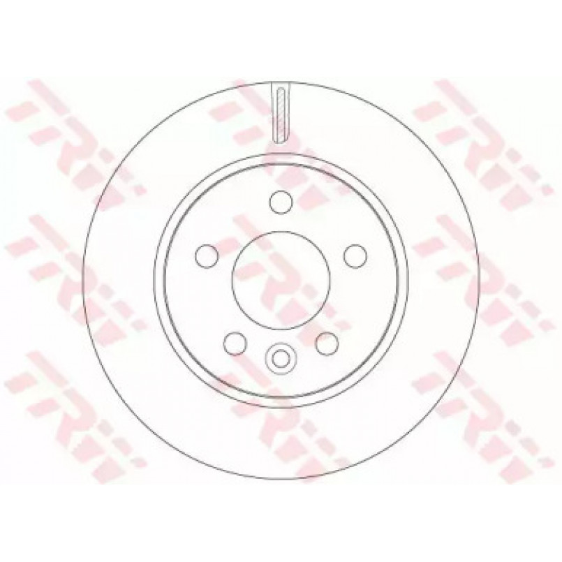 DF6482  TRW - Гальмівний диск — фото товара №2