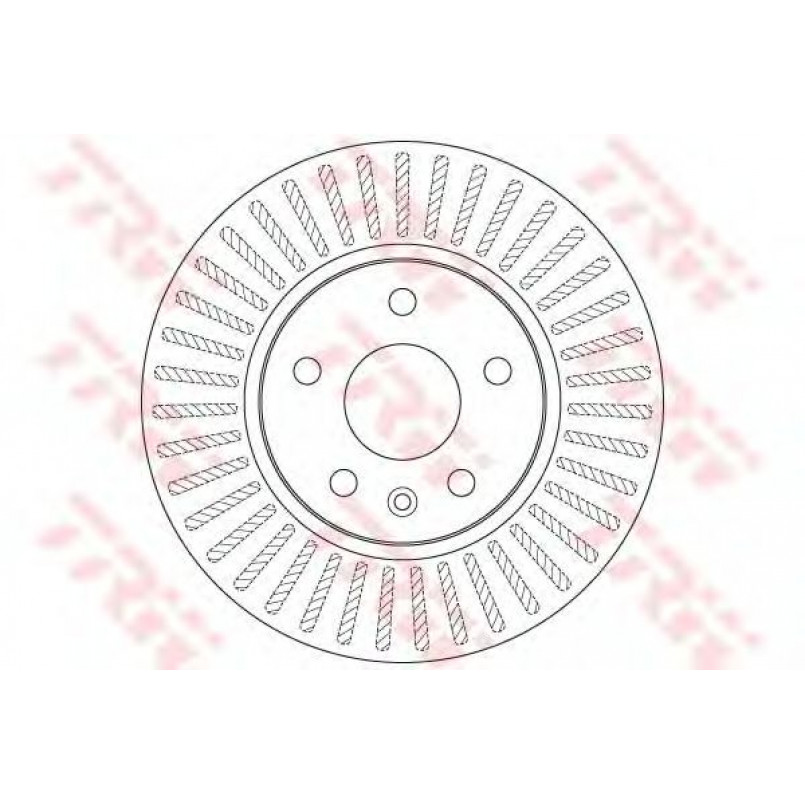 DF7475  TRW - Гальмівний диск — фото товара №1