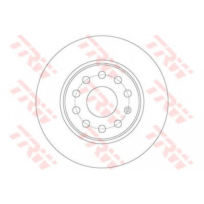 DF7911  TRW - Гальмівний диск — фото товара №1