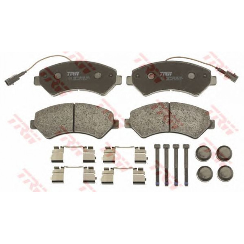 GDB1982  TRW - Гальмівні колодки до дисків — фото товара №2